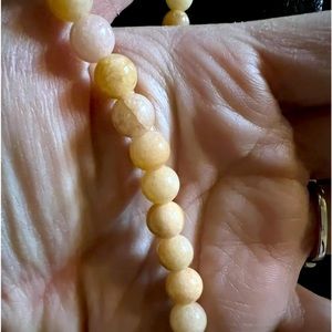 Genuine 8mm jade necklace. Ships Usa only